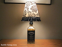 Jack Daniel's Bottle Lamp