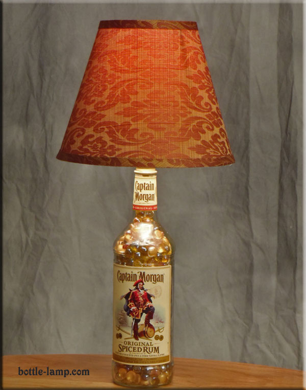 This Captain Morgan Bottle Lamp 