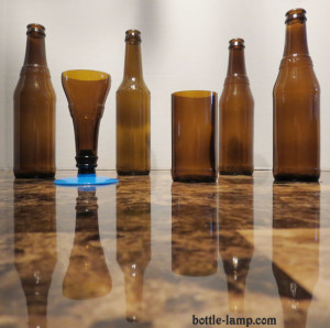 Bottle cutting tool and craft ideas