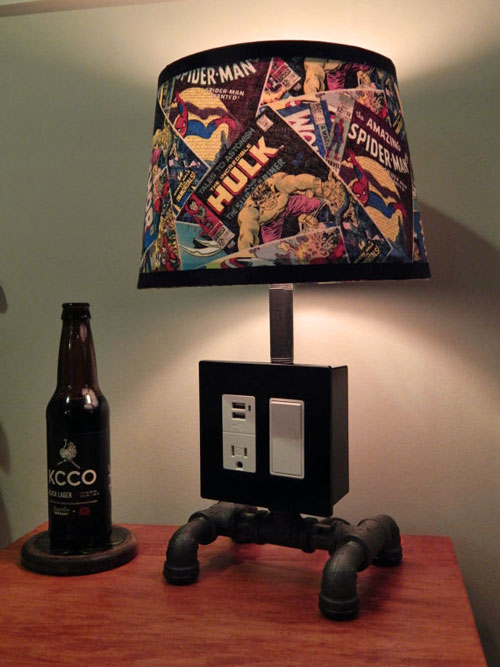 Industrial Style Lamp