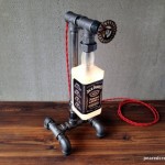 Jack Daniels Steampunk lamp