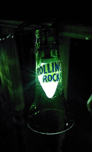 Rolling Rock Bottle Light