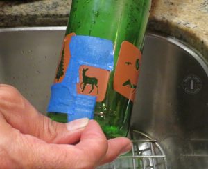 Easy Glass Bottle Etching