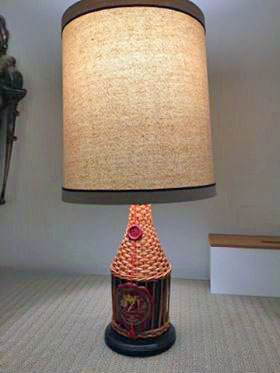 Jonathan Mead Bottle Lamp