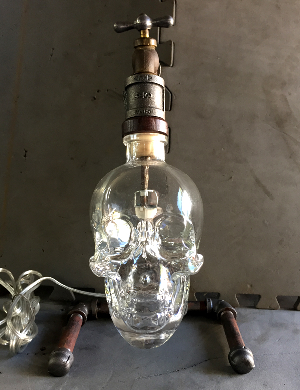 Bottle Lamp DIY Show Off